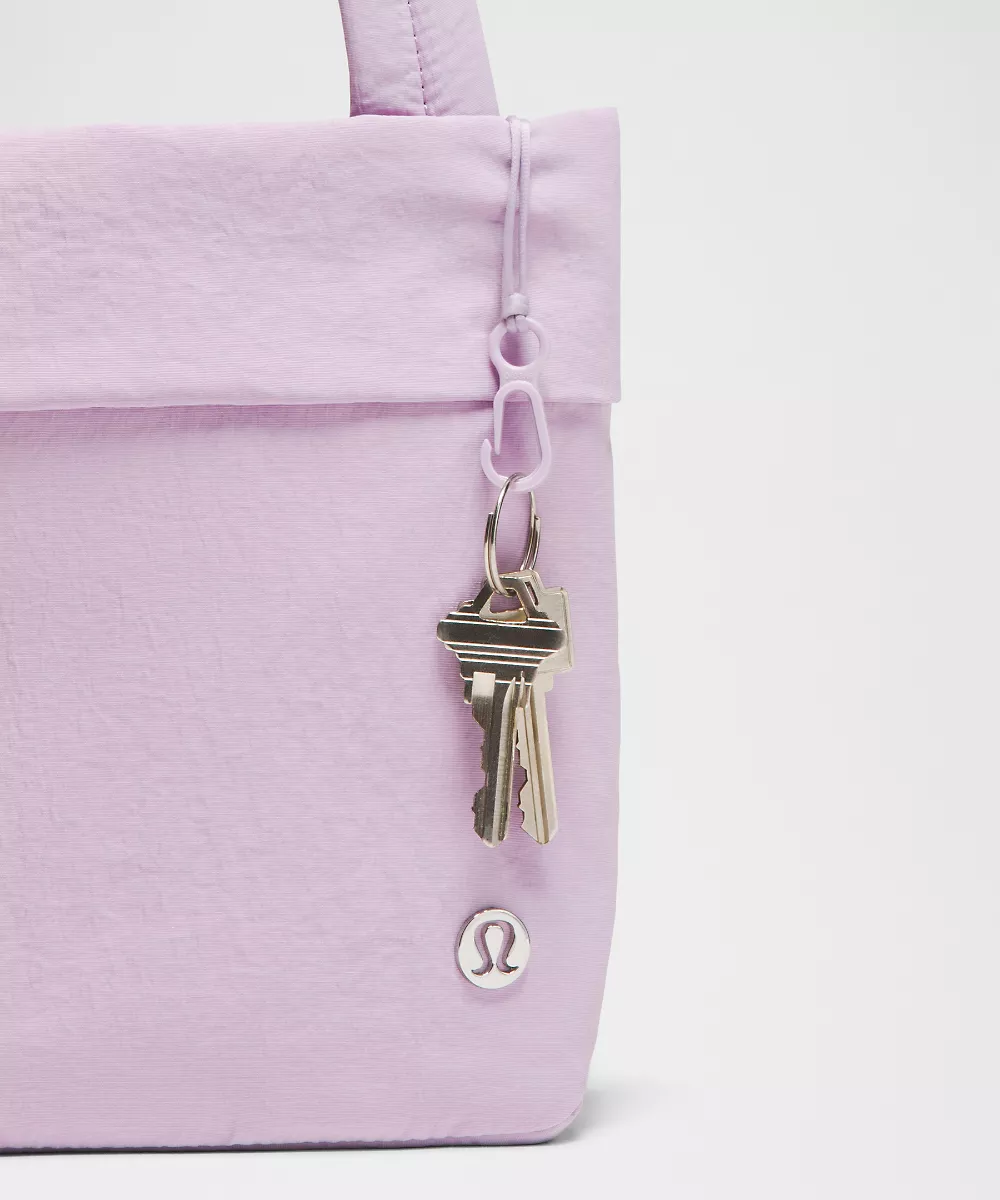 Petit cabas On My Level 5L — Lilac Play/Silver, view 5