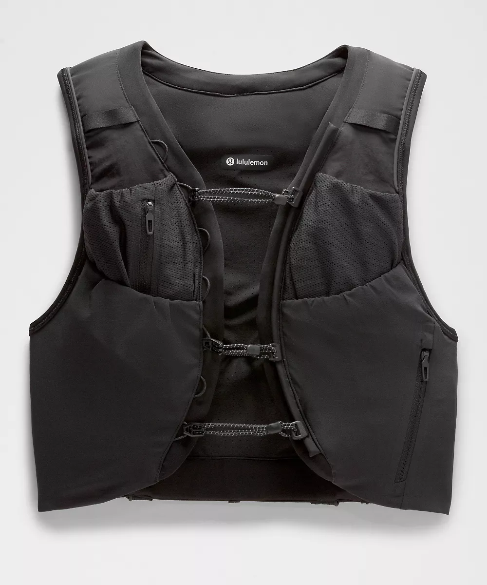 Gilet de trail running Fast and Free femme — Black, view 1