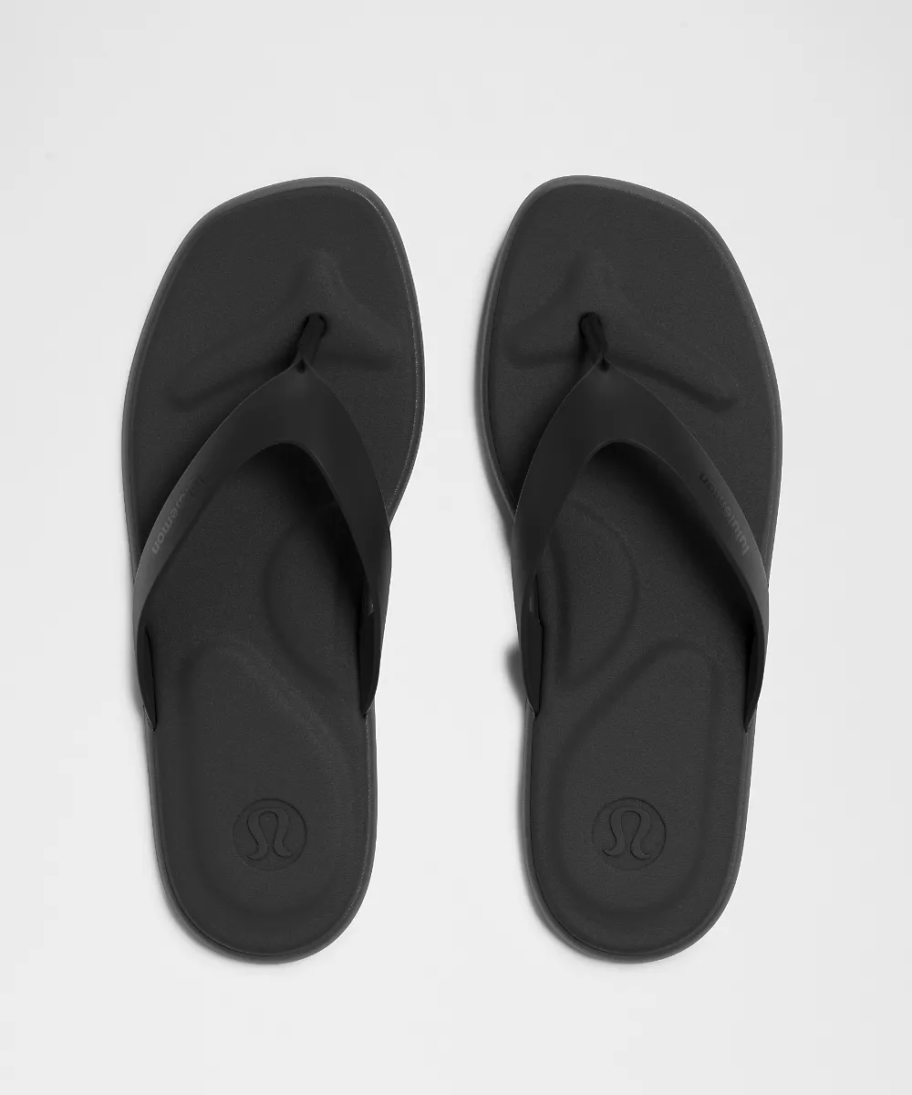 Tong Restfeel femme — Black/Black/Black, view 3