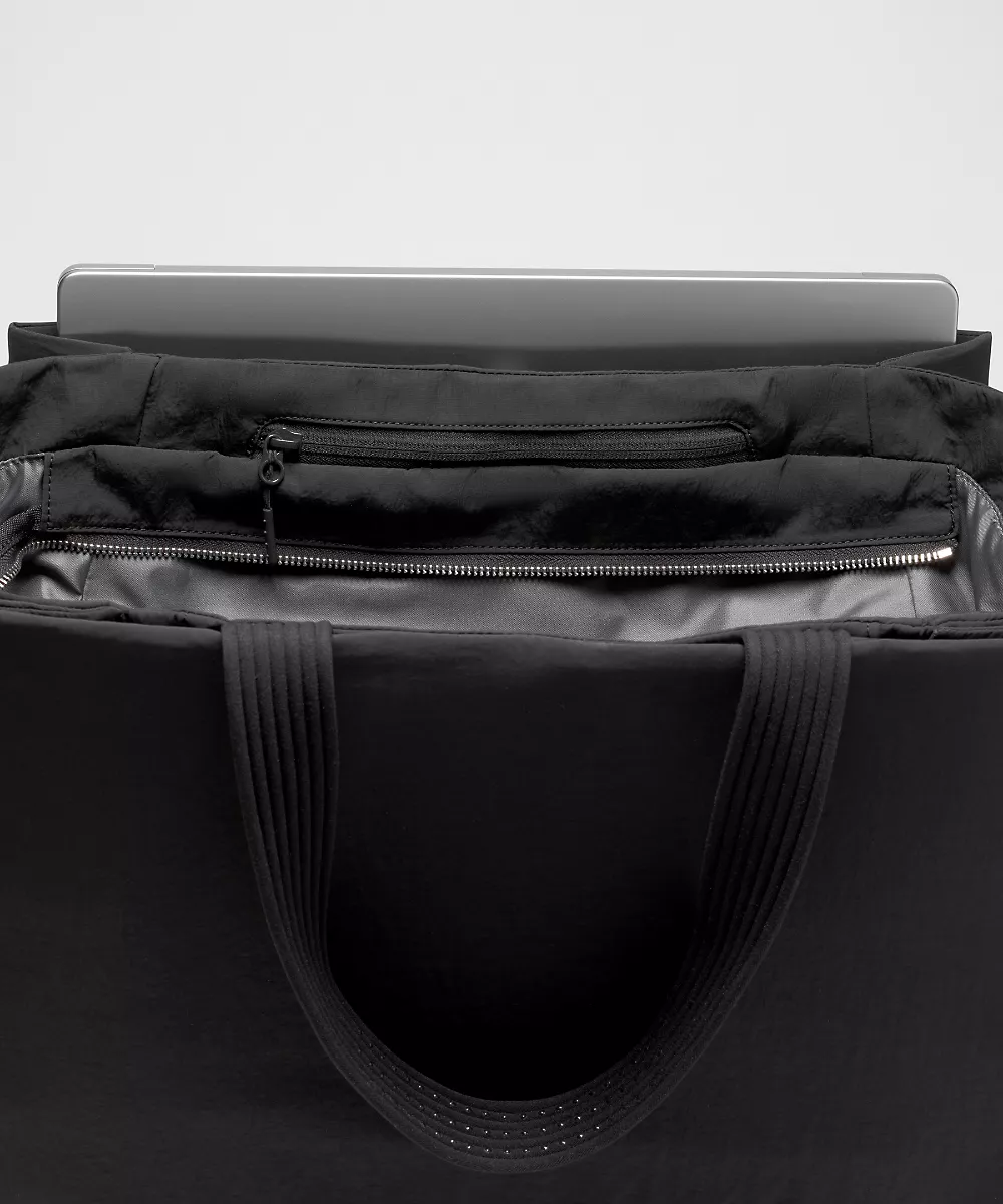 Cabas à trois compartiments 18L — Black/Graphite Grey/Silver, view 4