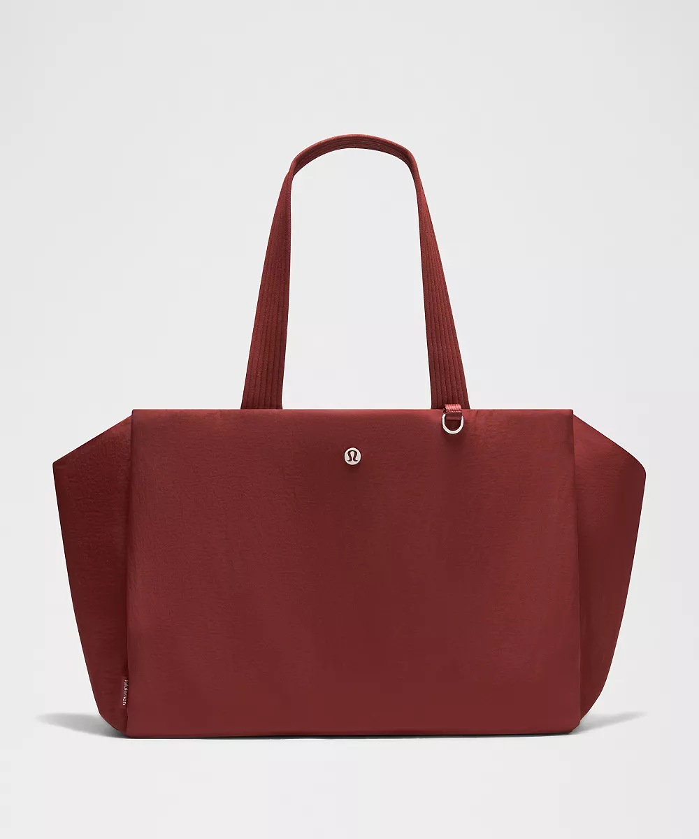 Cabas à trois compartiments 18L — Cranberry Charm/Wacky Khaki/Silver, view 1
