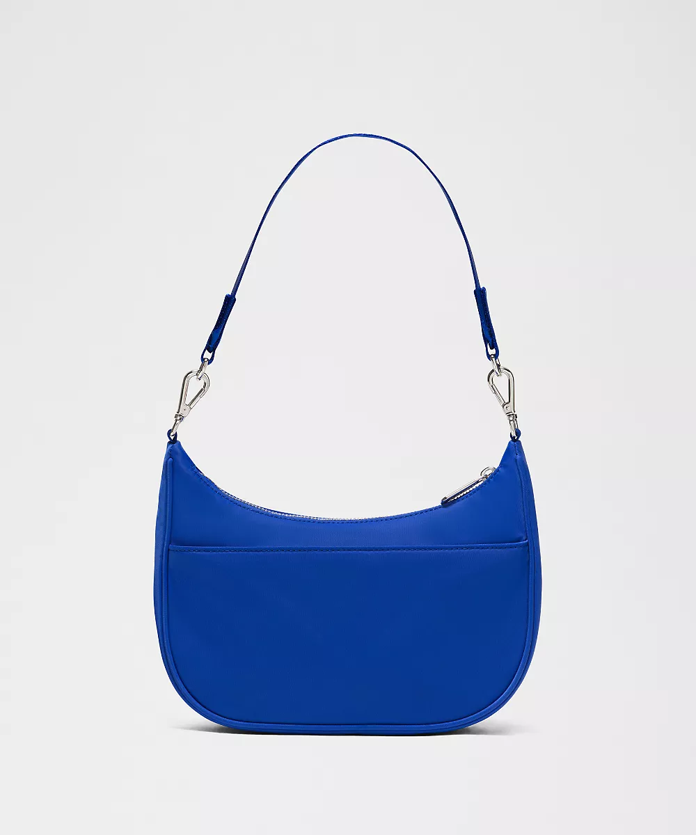 Petit sac porté épaule City Essentials 3L — Beach Ball Blue/Silver, view 3