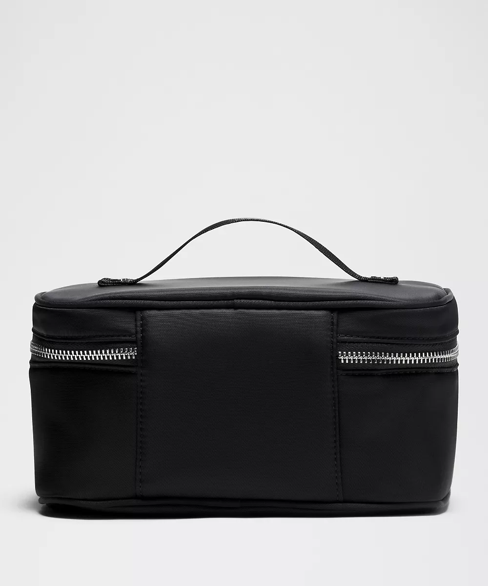 Trousse de toilette de voyage 3.5L — Black/Black/Silver, view 2