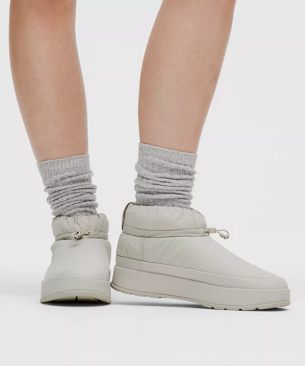 Bottine Wunder Puff Mini femme — Silverstone/Silverstone/Warm Ash Grey, view 2