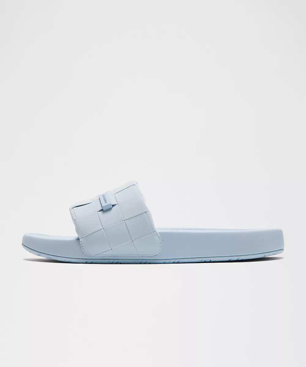 Claquette tissée Restfeel femme — Starch Blue/Starch Blue/Starch Blue, view 3