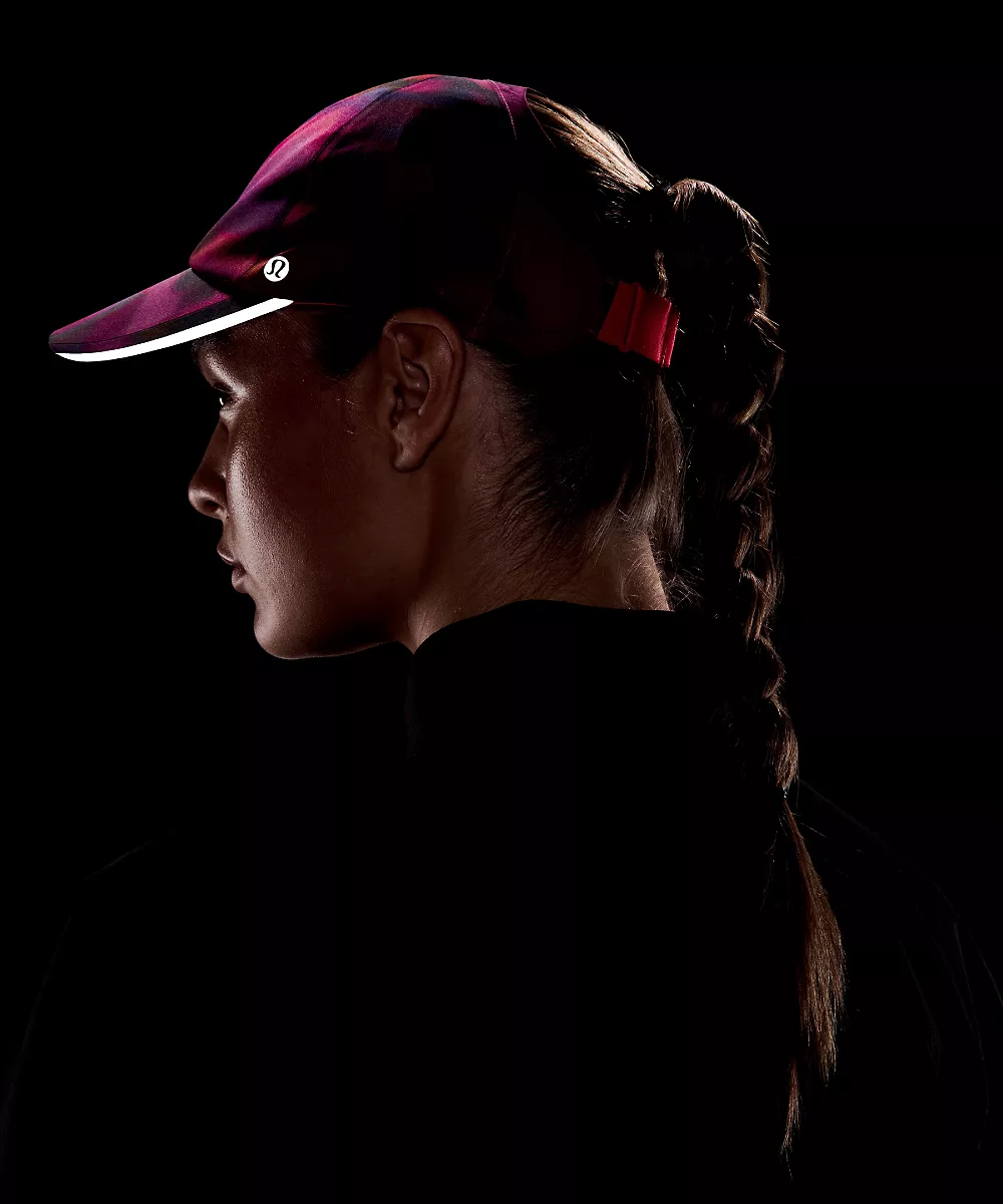 Casquette de running à passage queue-de-cheval Fast and Free femme — Blend Glow Multi, view 4