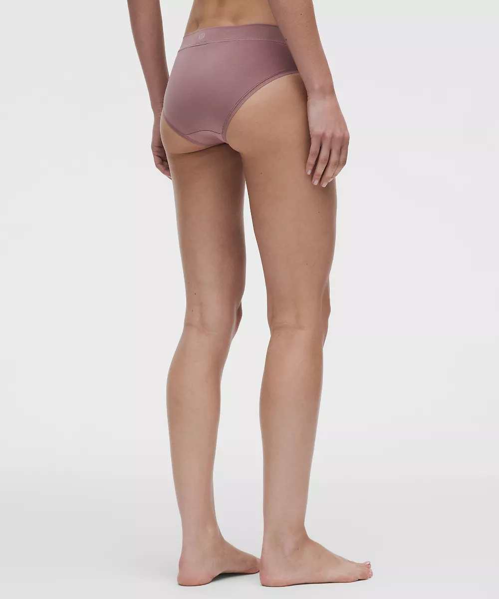 Culotte bikini UnderEase taille mi-haute *Updated — Twilight Rose, view 2