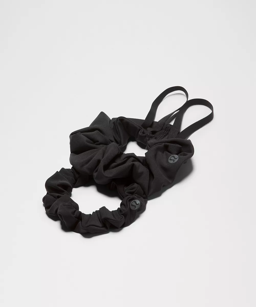 Bandeau-chouchous convertibles *Lot de 2 — Black, view 2