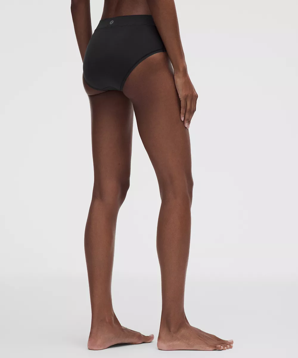 Culotte bikini UnderEase taille haute *Updated — Black, view 2