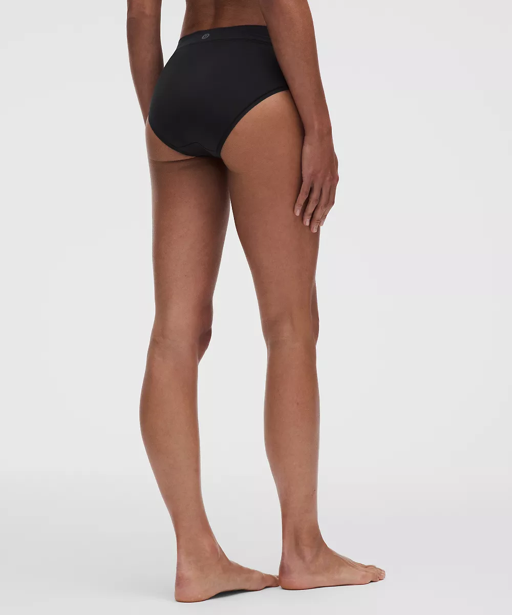 Culotte bikini UnderEase taille haute Lot de 3 *Updated — Black/Light Ivory/Pink Pearl, view 3