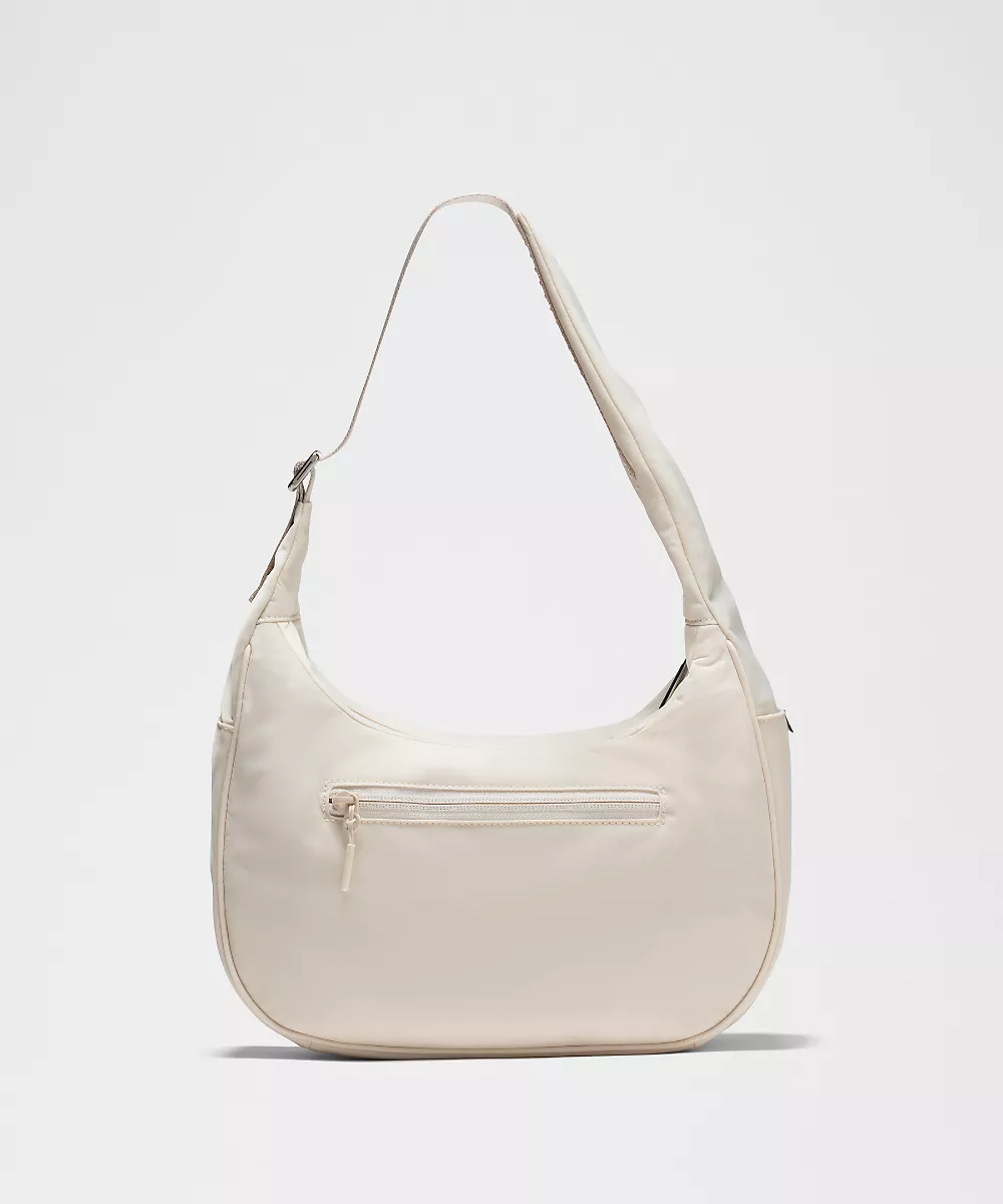 Sac porté épaule City Essentials 4L — Light Ivory/Silver, view 3