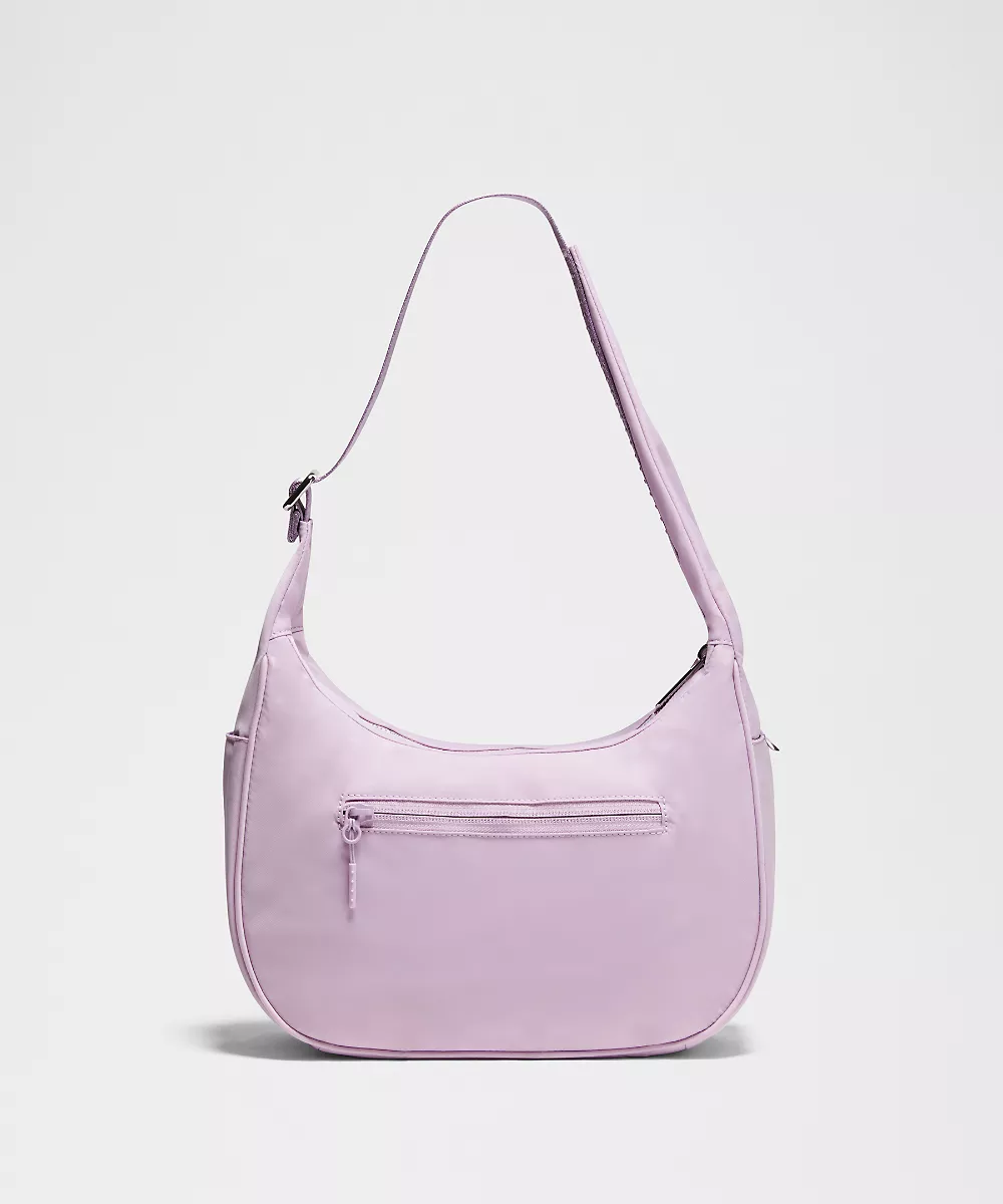 Sac porté épaule City Essentials 4L — Lilac Play/Silver, view 3