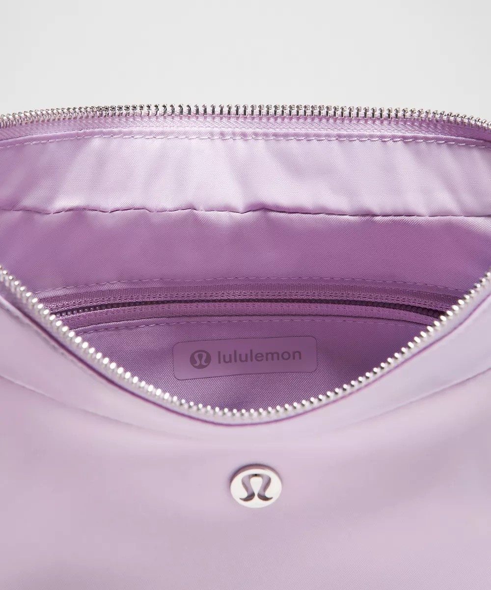 Sac porté épaule City Essentials 4L — Lilac Play/Silver, view 5