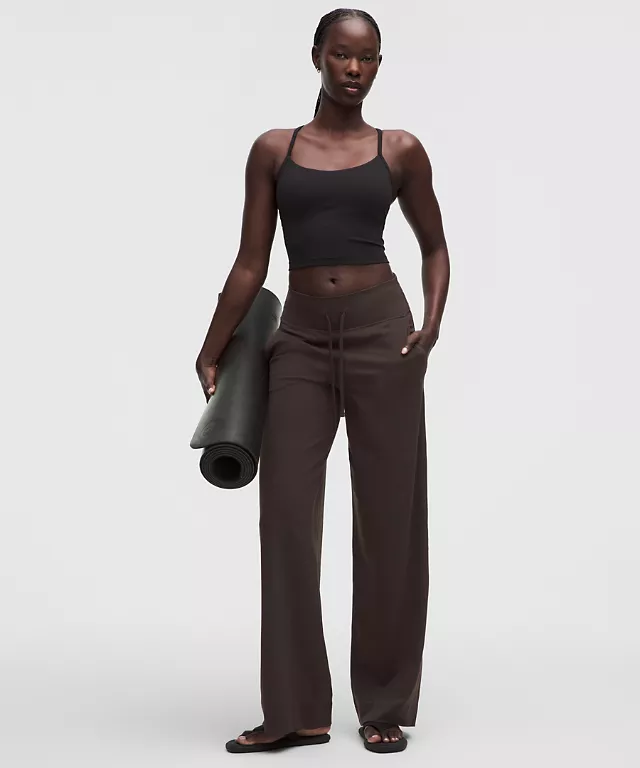 Groove pantalon taille haute jambe large *Short
